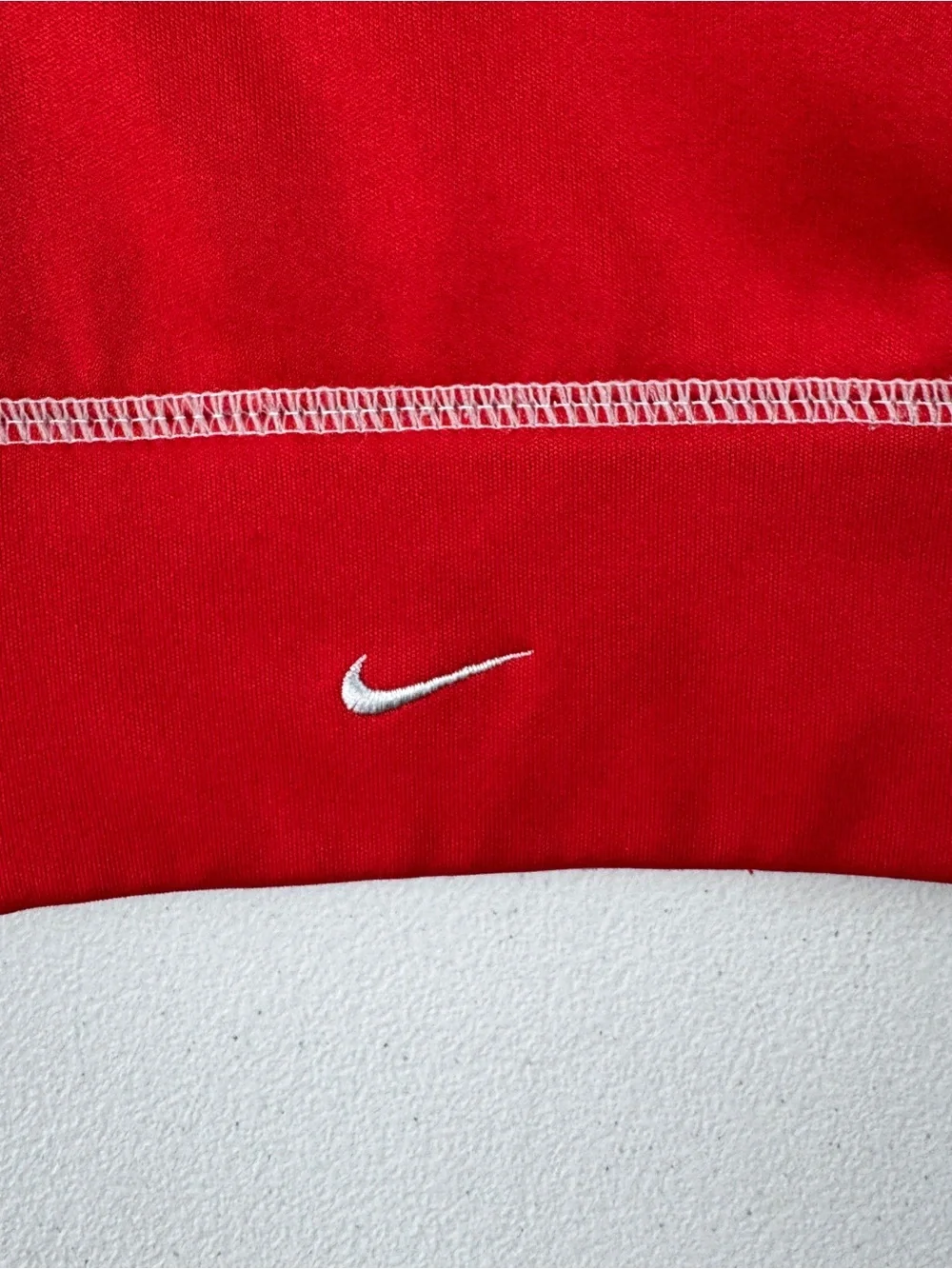 Nike Presto Full Zip Hooded Jacket Womens M Medium Red Long Sleeve Pockets